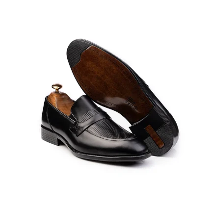 کفش چرم مردانه مدل گلف سوزنی